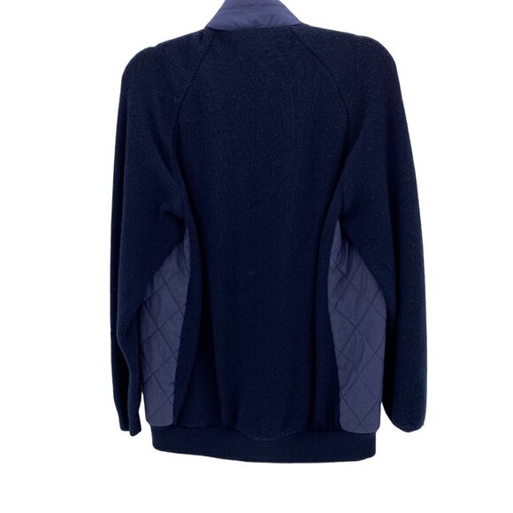 Peter Millar Crown Elite Zip Front Black/Navy Jacket Men's Size Large - Picture 5 of 8